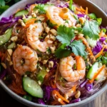 Thai Glass Noodle Salad with Peanut Dressing