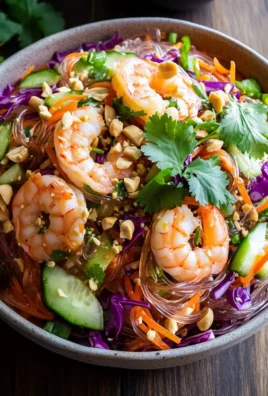 Thai Glass Noodle Salad with Peanut Dressing