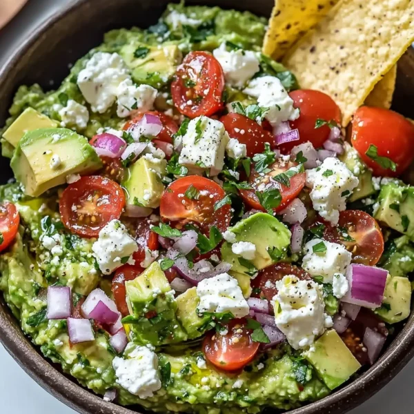 The Best Avocado Feta Dip