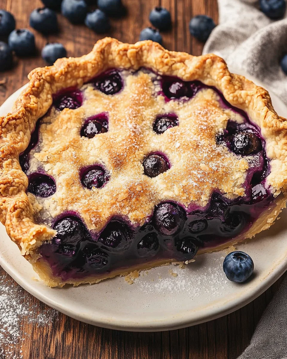 The Best Blueberry Pie Recipe 25 The