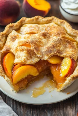 The Best Peach Pie