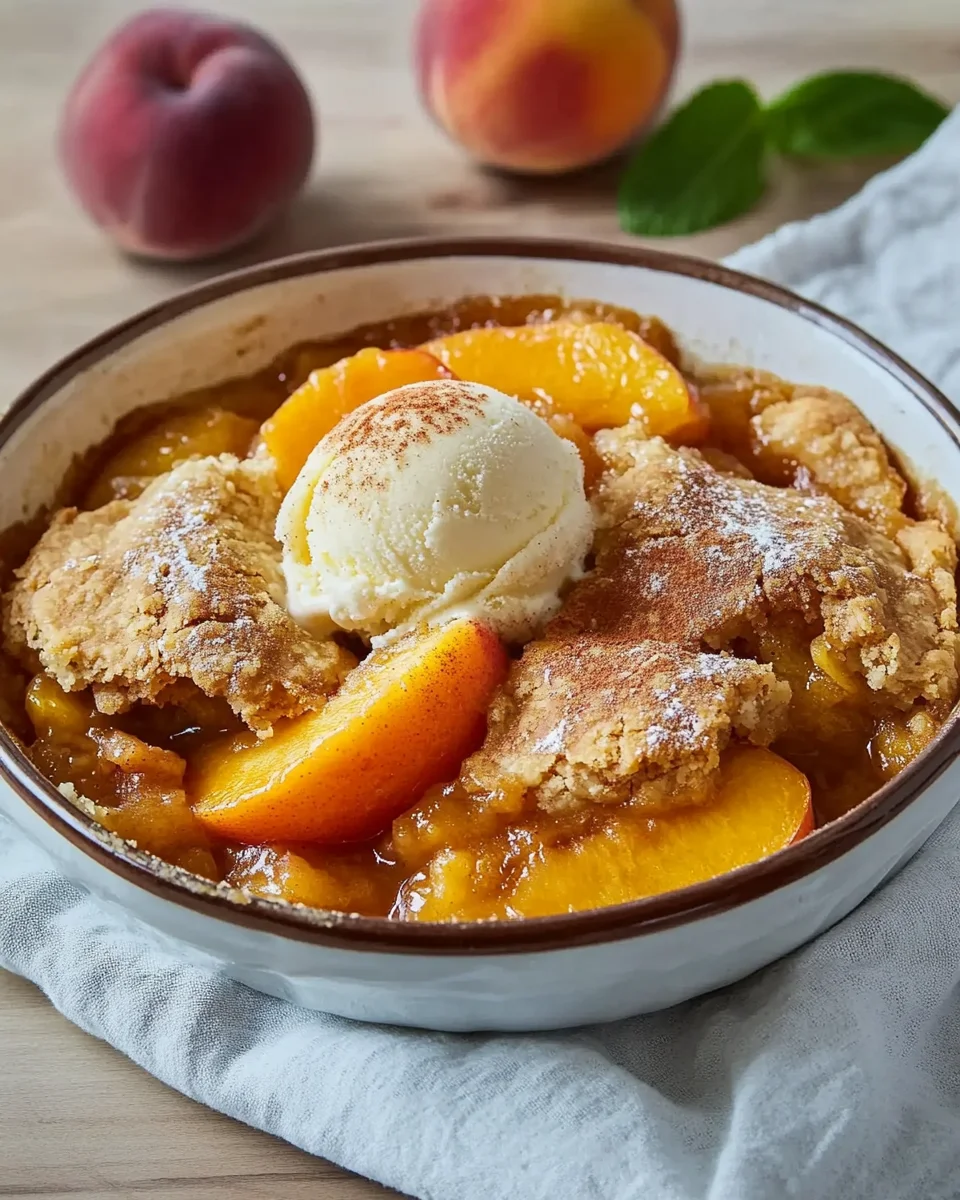 The Best Southern Peach Cobbler Recipe 20 The