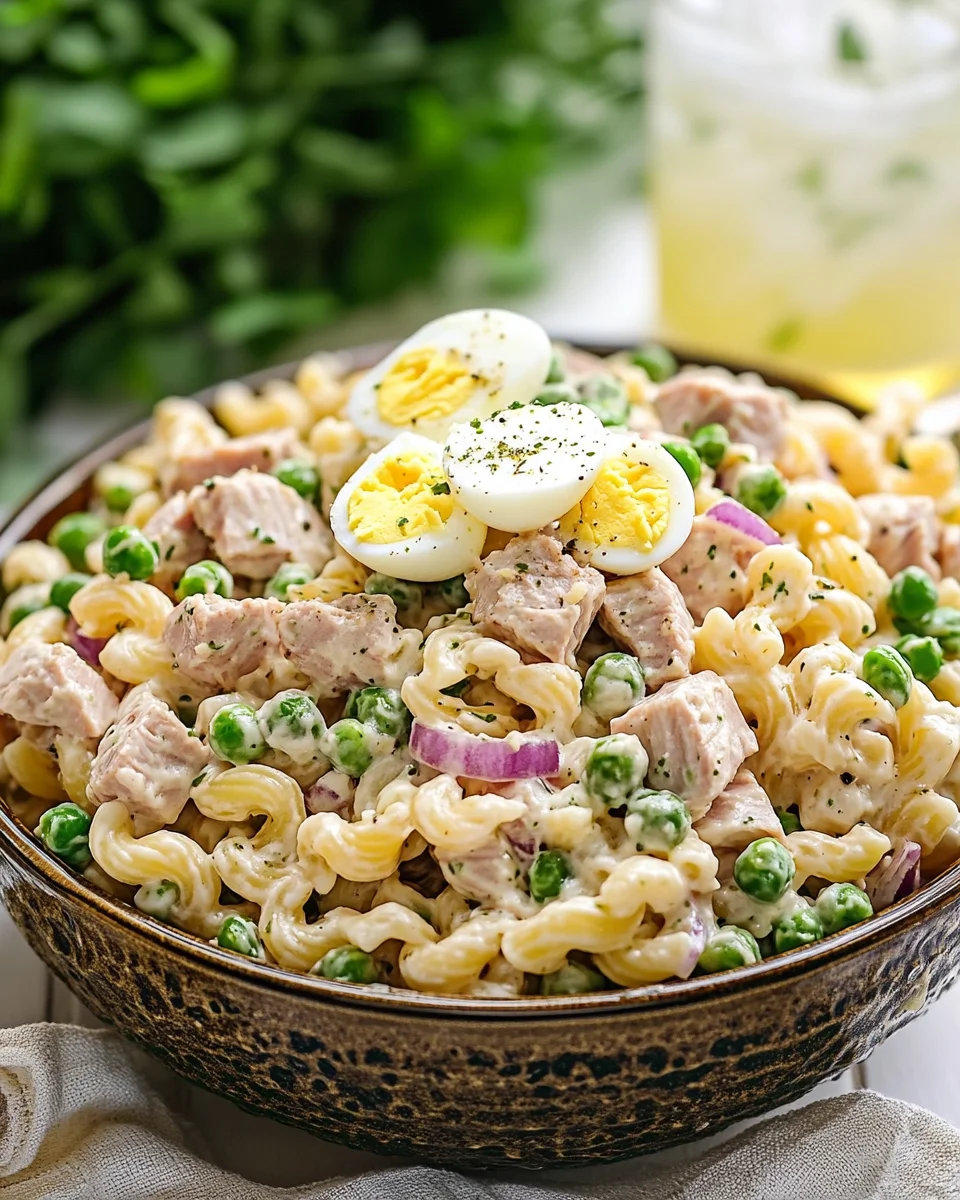 Tuna Pasta Salad 22 Tuna