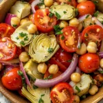 Tuscan Artichoke Tomato Salad