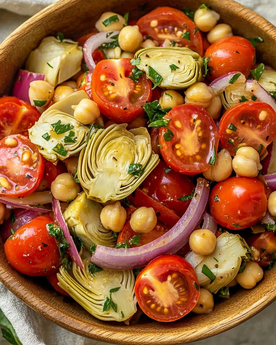 Tuscan Artichoke Tomato Salad 23 Tuscan Artichoke Tomato Salad