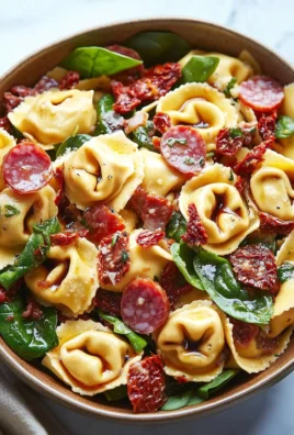 Tuscan Tortellini Salad
