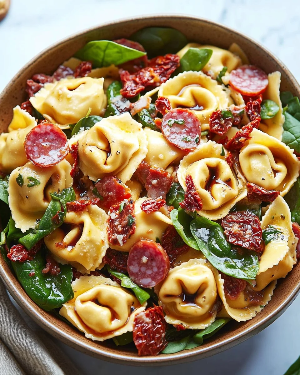 Tuscan Tortellini Salad 22 Tuscan Tortellini Salad