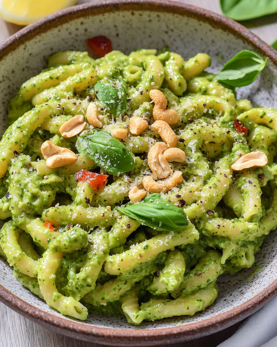 Vegan Avocado Pesto Pasta 22 Vegan Avocado Pesto Pasta