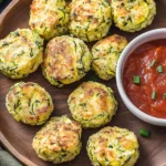 Zucchini Garlic Bites