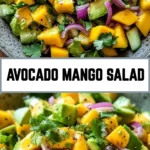 Avocado Mango Salad 17 Pinterest Hidden Image