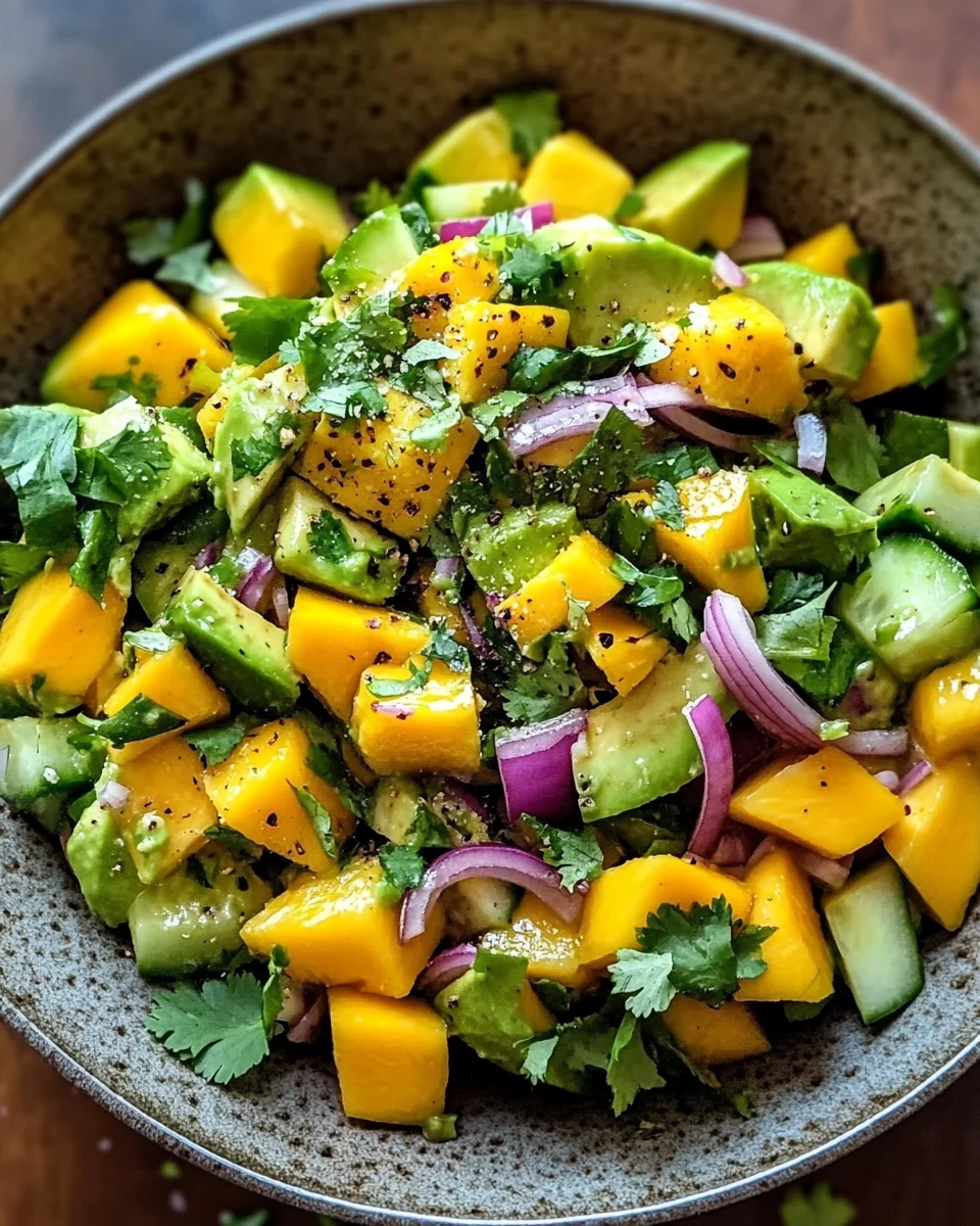 Avocado Mango Salad
