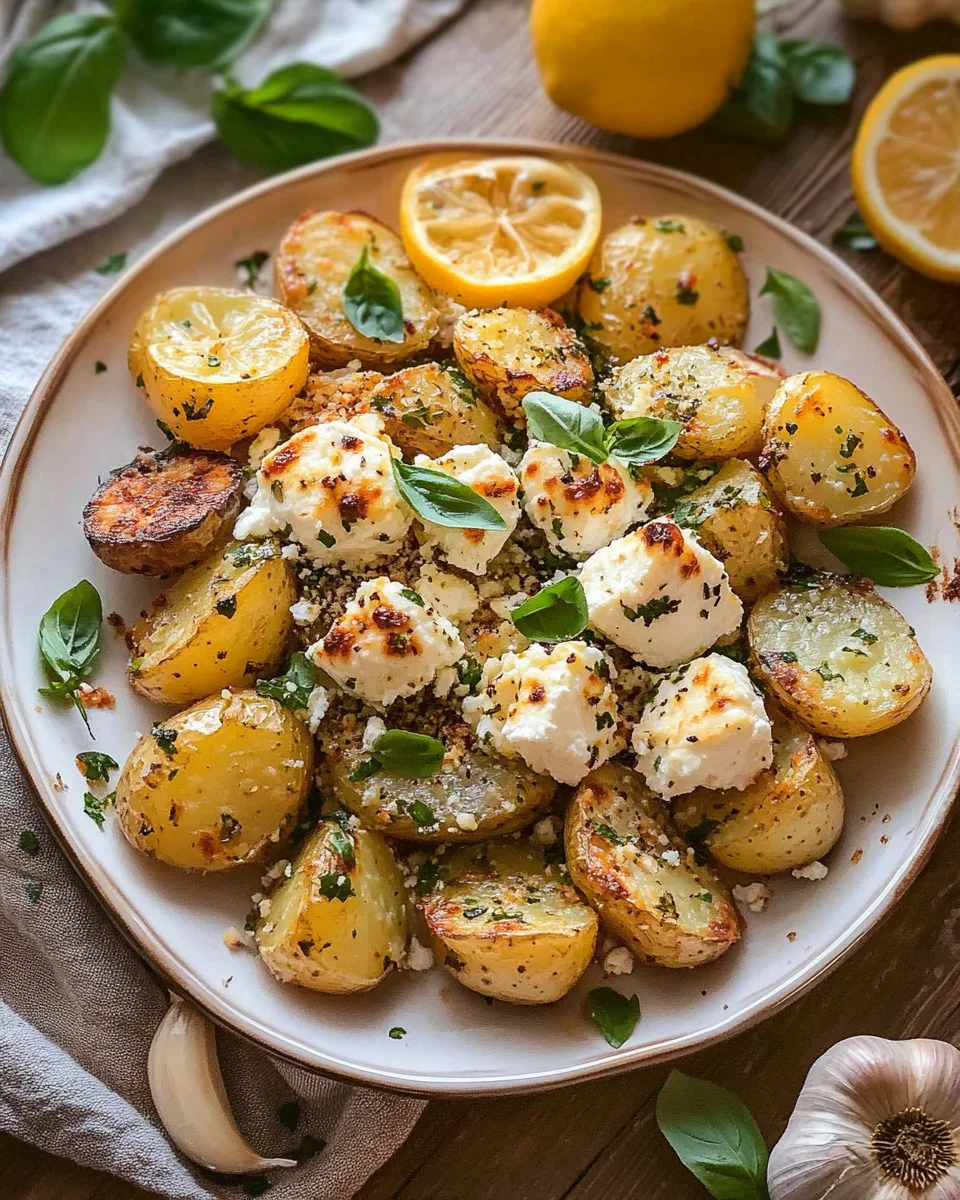 Baked Feta Potatoes 26 Baked