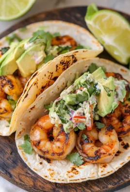 Cilantro Lime Shrimp Tacos with Creamy Slaw