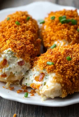 Cream Cheese and Bacon Stuffed Doritos Chicken 23 Cream Cheese and Bacon Stuffed Doritos Chicken