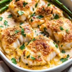 Creamy Baked Cod Recipe