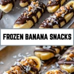 Frozen Banana Snacks 17 Pinterest Hidden Image