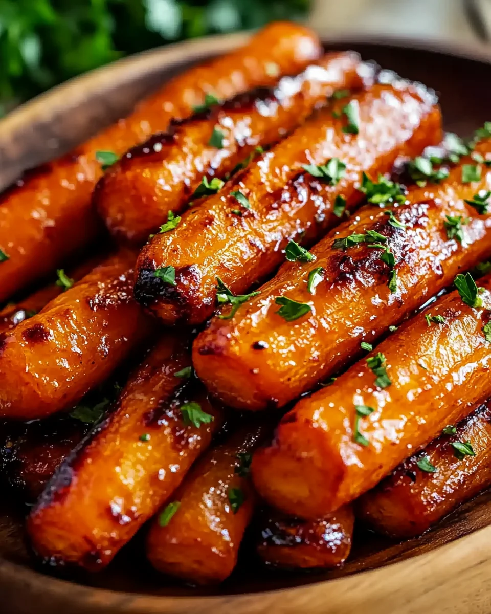 Glazed Roasted Carrots