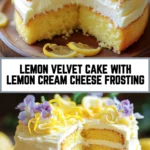 Lemon Velvet Cake with Lemon Cream Cheese Frosting 21 Pinterest Hidden Image