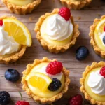 Mini Lemon Cheesecake Tarts