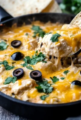 One Pan Sour Cream Chicken Enchilada Skillet