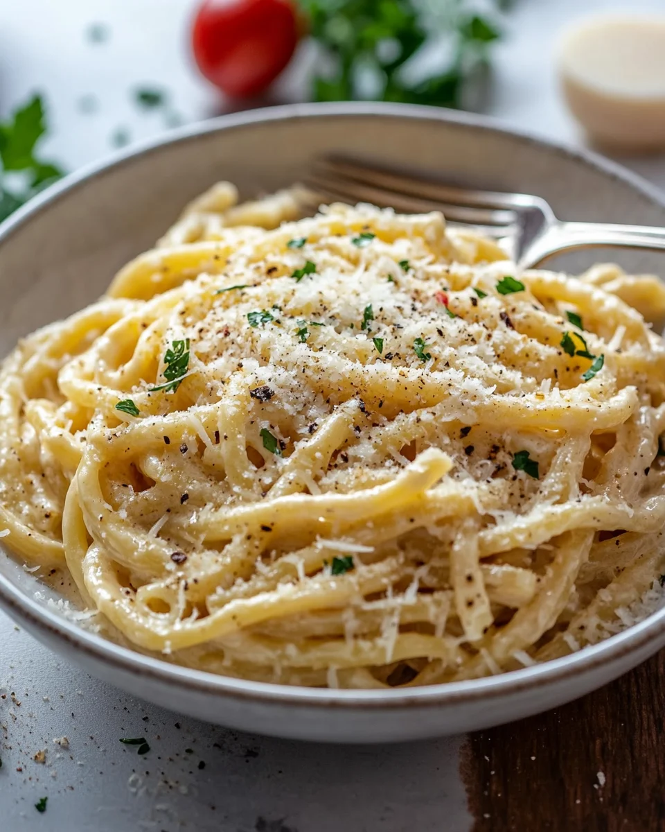 One Pot Creamy Garlic Pasta (Just 20 Minutes!)