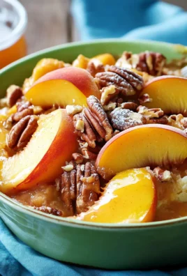 Peach Dump Cake with Pecan Topping 31 Peach Dump Cake with Pecan Topping