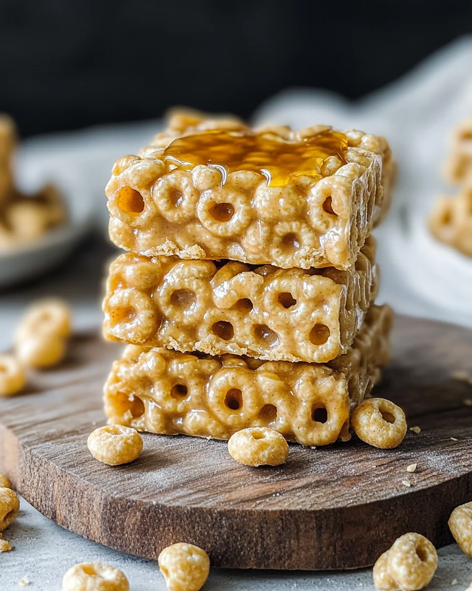 Peanut Butter Cheerio Bars