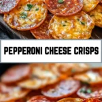 Pepperoni Cheese Crisps 12 Pinterest Hidden Image