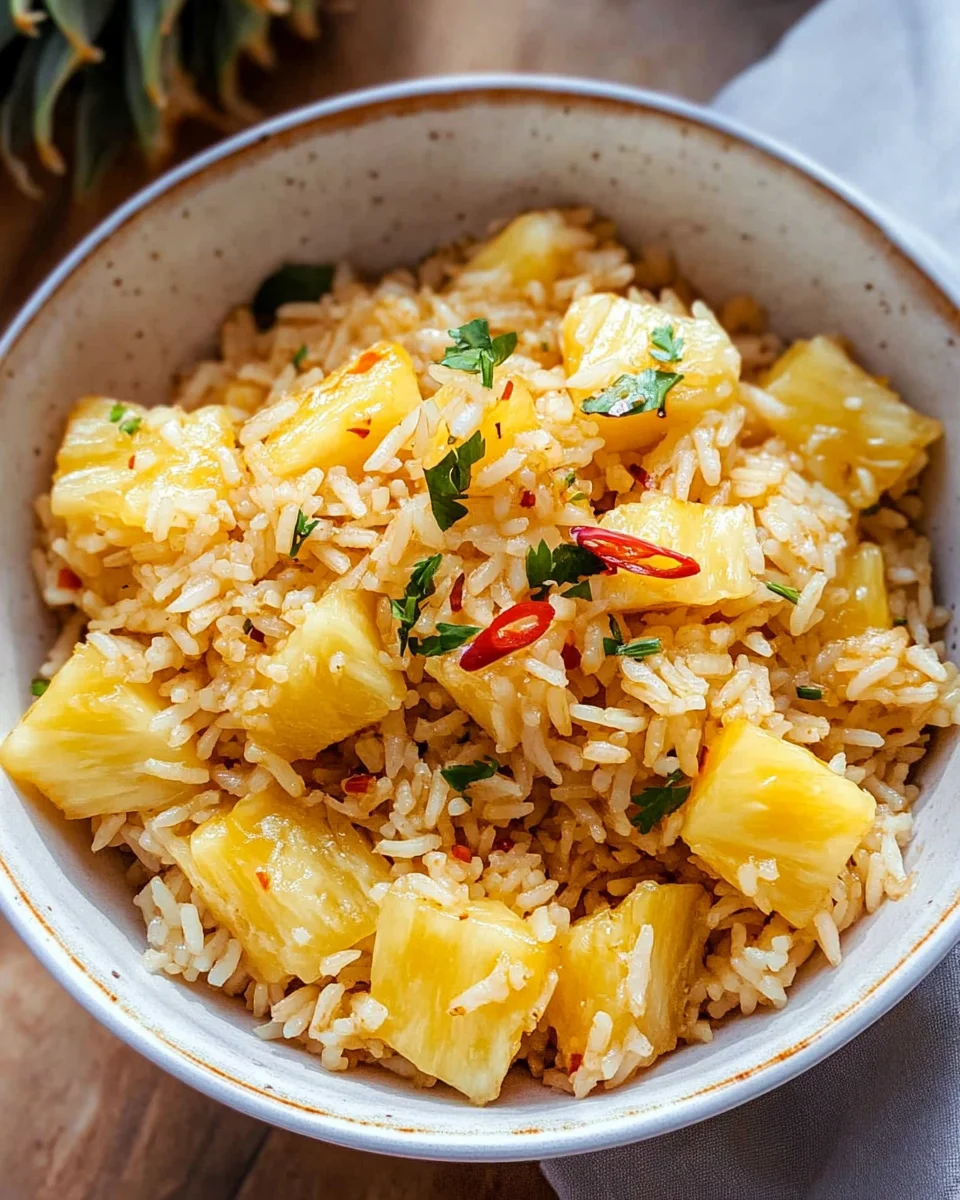Pineapple Rice