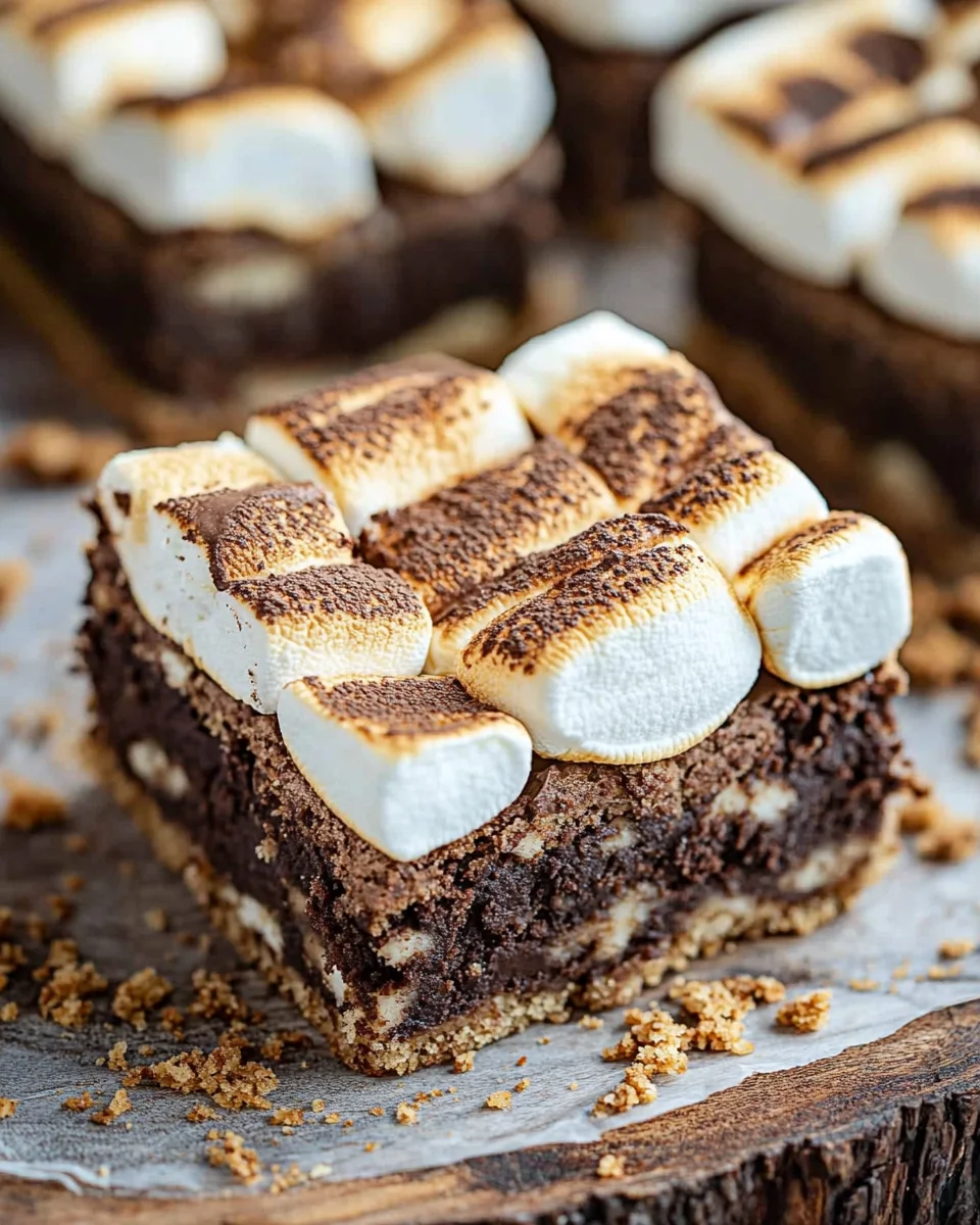 S'mores Brownies Recipe 24 S'mores Brownies Recipe