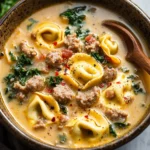 Sausage Tortellini Soup