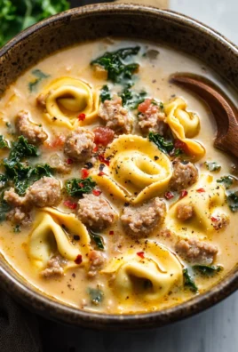Sausage Tortellini Soup 24 Sausage Tortellini Soup