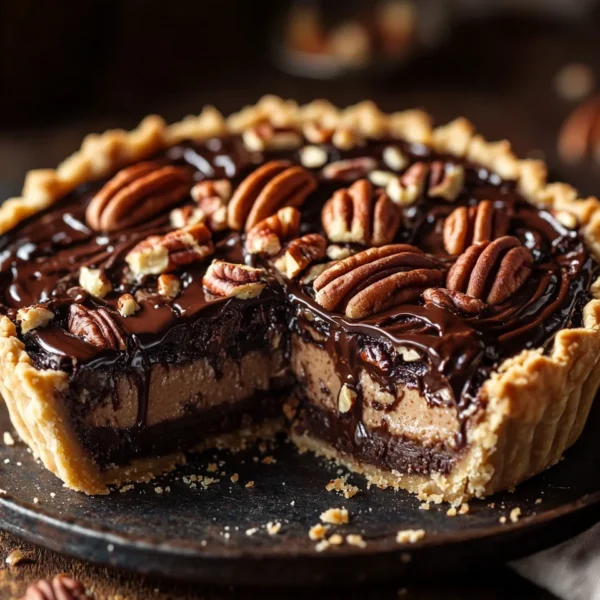 Texas Chocolate Pecan Pie