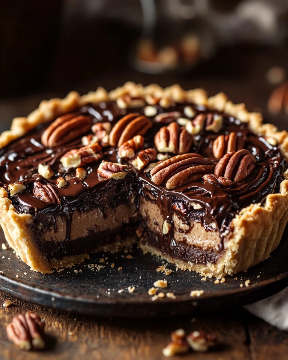 Texas Chocolate Pecan Pie