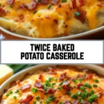 Twice Baked Potato Casserole 17 Pinterest Hidden Image
