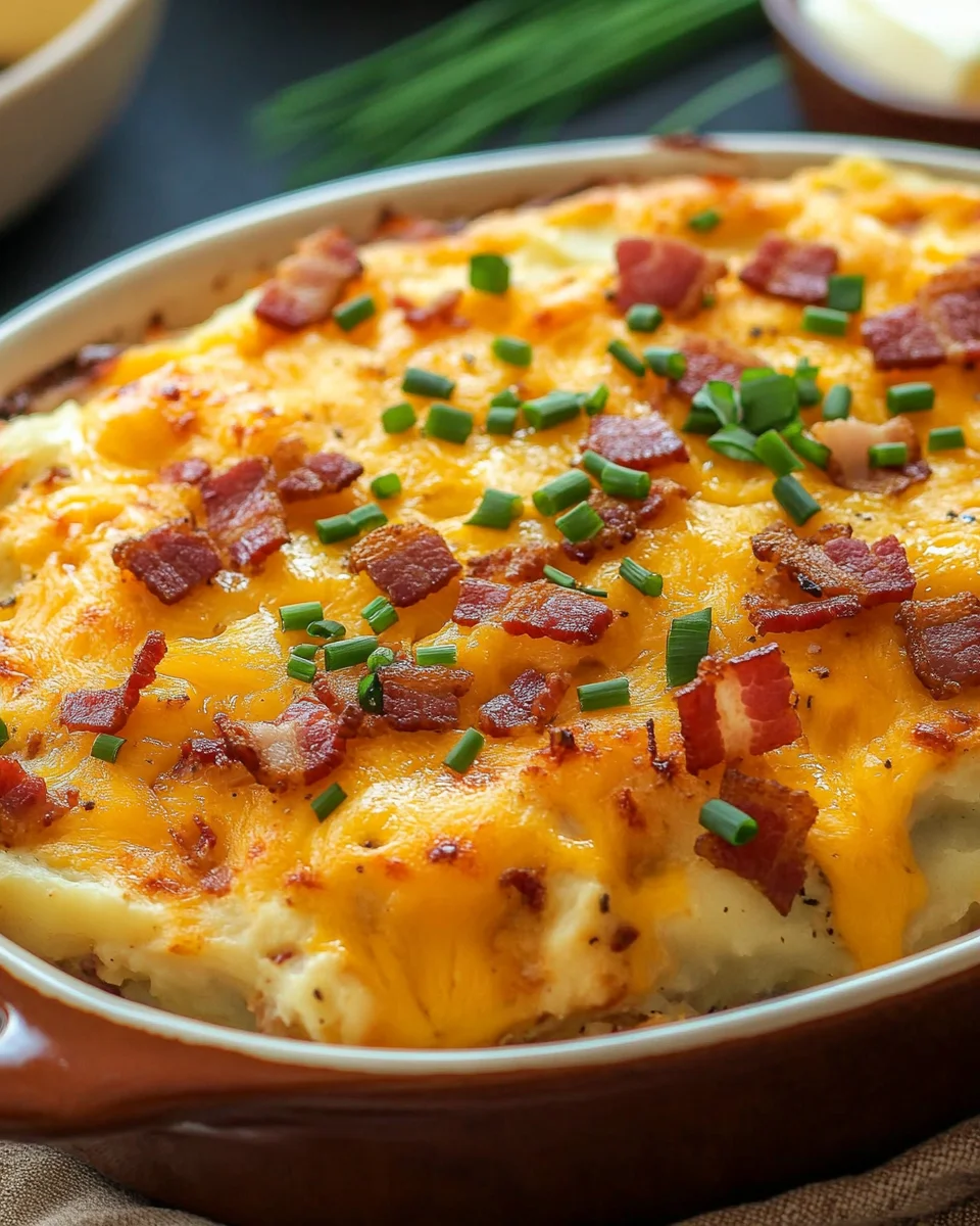Twice Baked Potato Casserole
